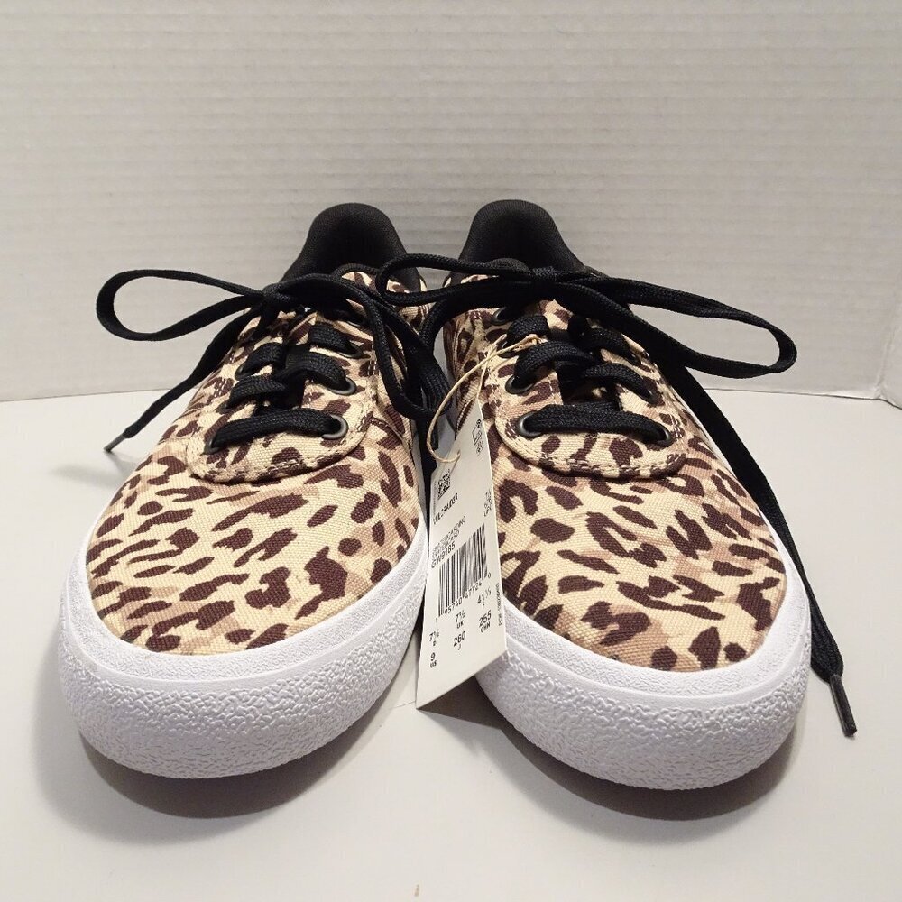 Adidas Leopard Cheetah VULCRAID3R Skateboarding Shoes Size 9 NEW Sneakers